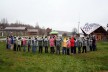 День второй. Группа ЛСР под проливным, холодным дождем участвовала в командных тимбилдинг играх на берегу реки Свирь!