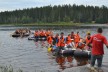 Регата на самодельных плотах для компании ГП СМУ2 СПб